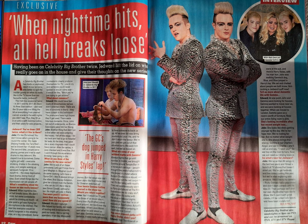 JepicNation's tweet photo. Check out the Jedward interview in the latest issue of @new_magazine https://t.co/EqALuRFq5H
