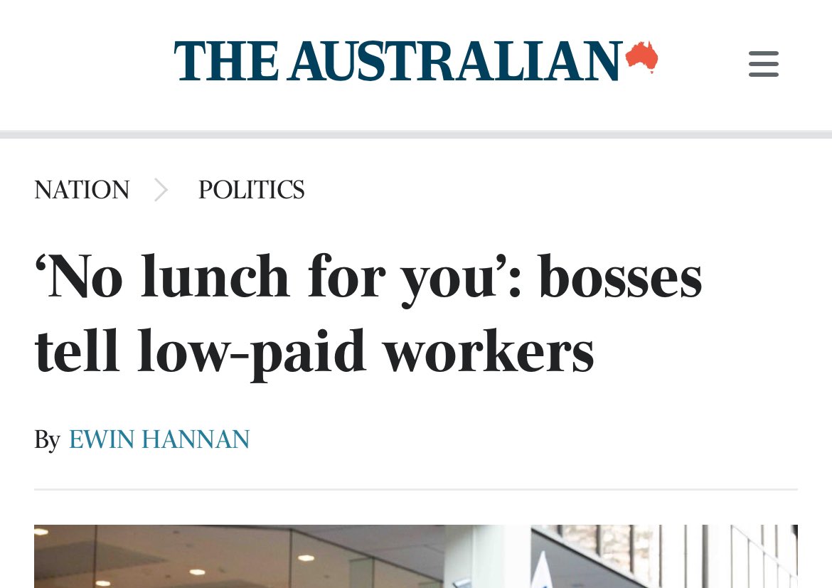 Now employers are saying minimum wage workers should not earn enough to pay $3.94/day for lunch or to afford to rent in big cities. Albanese supports a real wage rise for these workers, Peter Dutton does not.
