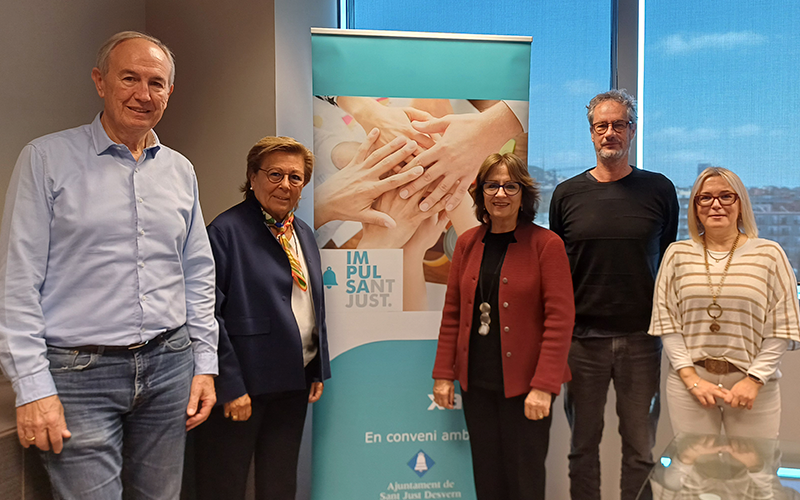 ElFarInformatiu's tweet photo. 𝐄𝐂𝐎𝐍𝐎𝐌𝐈𝐀 l @AEBALL_UPMBALL incorpora a la seva xarxa, l’associació Sant Just Impulsa. La federació ja compta amb més de 40 empreses associades i representa els interessos dels polígons Pont Reixat i zona industrial sud-oest de #SantJust

🔗 https://t.co/HBU0qD6odY https://t.co/p8cF2PRC0Z