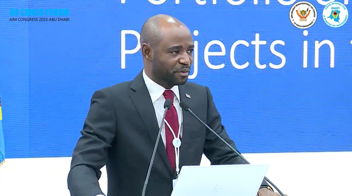 #AIMCongress2025 #SideEvent PRESENTATION DE LA RDC AU ANNUAL INVESTMENT MEETING CONGRESS 2025 🇨🇩

L’Agence Nationale pour la Promotion des Investissements <a href="/investindrc/">InvestinDRC</a> a le plaisir de vous inviter à rejoindre notre live dédié à la présentation de la République Démocratique du