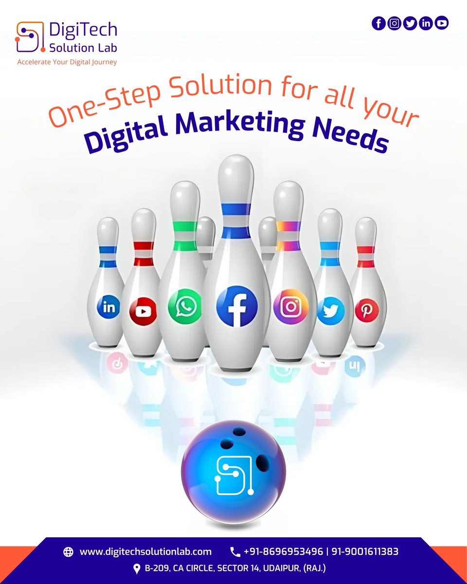 lab_digitech's tweet photo. 🎯 One-Step Solution for All Your Digital Marketing Needs!

Striking the right platform for your brand? 🎳
Let DigiTech Solution Lab handle all your digital marketing challenges 

#SocialMediaMarketing #BrandStrategy #FacebookMarketing #InstagramAds  #DigiTechSolutionLab https://t.co/SERuVwL7bu