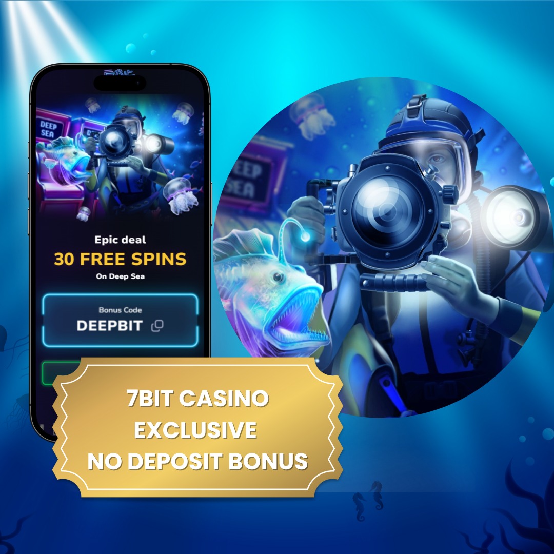 aucrazyvegas's tweet photo. 🎉 Grab the 7Bit No Deposit Bonus! Get 30 FREE spins on the stunning Deep Sea slot – no deposit needed! 🌊✨ Dive into a world of underwater fun and treasure. Use code DEEPBIT and start spinning today!
Details: https://t.co/cADabNBrKp
Sign up: https://t.co/Yn1Yb7hUgn https://t.co/2QHFWxtUy5