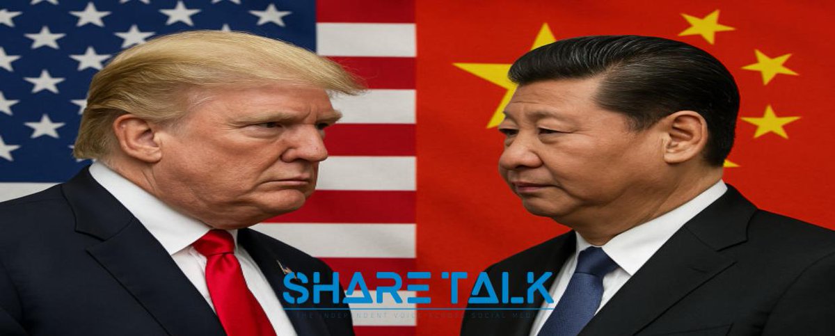 Share_Talk's tweet photo. #China has pledged to take “firm and forceful” action in response to imposition of 104% tariffs. China has sharply criticized Donald Trump’s latest tariff measures, calling them “threatening and coercive” and describing the move as a “mistake on top of a mistake.” https://t.co/FgRDZSHvx7 via @ShareTalkNews