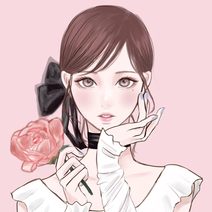 ピンク #イラスト 