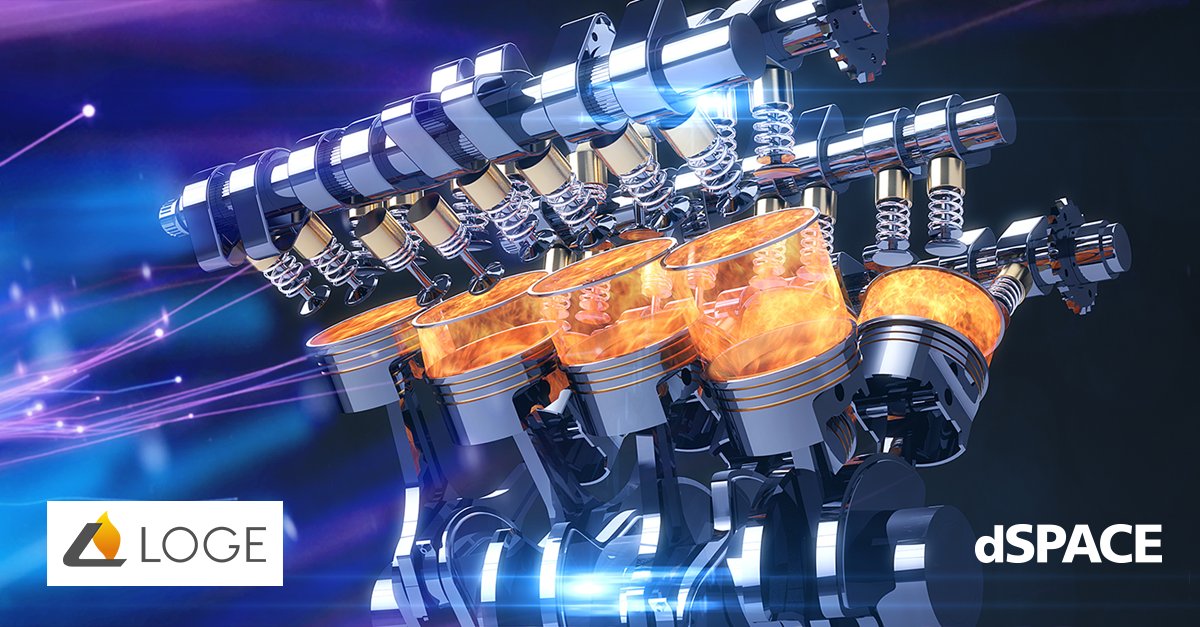 📢 Partnership Announcement: #dSPACE and #LOGE AB join forces to future-proof combustion engines! 
We will develop a #realtimesimulation tool suite to enhance engine potential and incorporate modern fuels. Excited for the advancements this collaboration will bring! 🤝