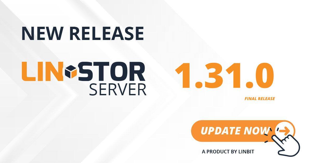 linbit's tweet photo. New Software Update!
linstor-server 1.31.0 - we reworked some of the design deficits with the new replication states, and fixed a few smaller bugs we found while testing.
https://t.co/Wy82o4ee9D
#LINSTOR #OpenSource #StorageManagement #LINBIT https://t.co/fFdHypZ2R3