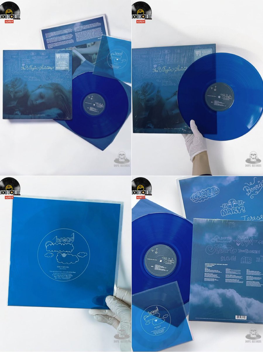 [RSD 2025 입고작 안내] • The Virgin Suicides (OST) 영화 처녀자살소동 개봉 25주년 기념 OST 한정반. 블루 컬러반 + 플렉시 디스크 포함. 음악감독 브라이언...