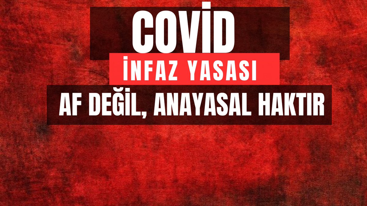 20 aydır adalet bekleyen 31 Temmuz Covid İnfaz Yasası mağdurları, yasanın düzeltilmesi için daha fazla erteleme istemiyor. Adalet, zamanında sağlanırsa anlam kazanır; gecikmeler ise yalnızca acıları derinleştirir. #31TemmuzCovidYasasıMağdurları
