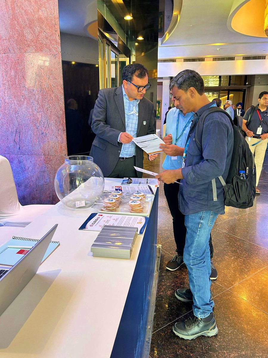 PathInfotechLtd's tweet photo. We’re live at The Grand, New Delhi, celebrating 30 years of Oracle MySQL! The energy’s electric, and innovation’s in the air.

Say hi if you’re around. More updates coming soon! 

#PathInfotech #MySQL #CloudInnovation #EnterpriseSolutions #Oracle https://t.co/rXViN1XKbg