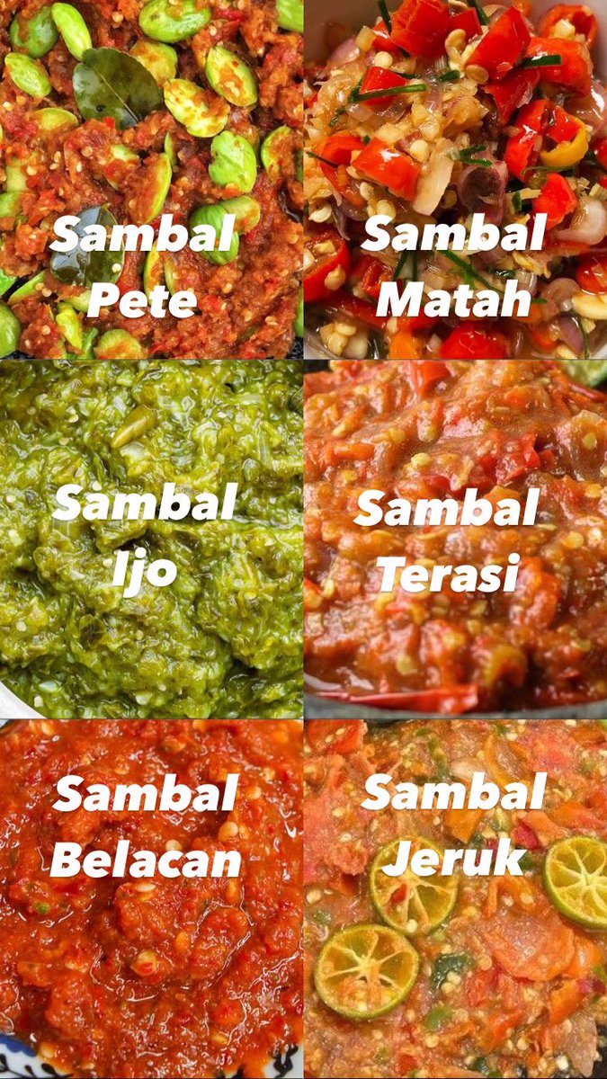 eatsimple_x's tweet photo. Sambal TERENAK menurut kamu apa?🤤 https://t.co/hp3rJveOsD