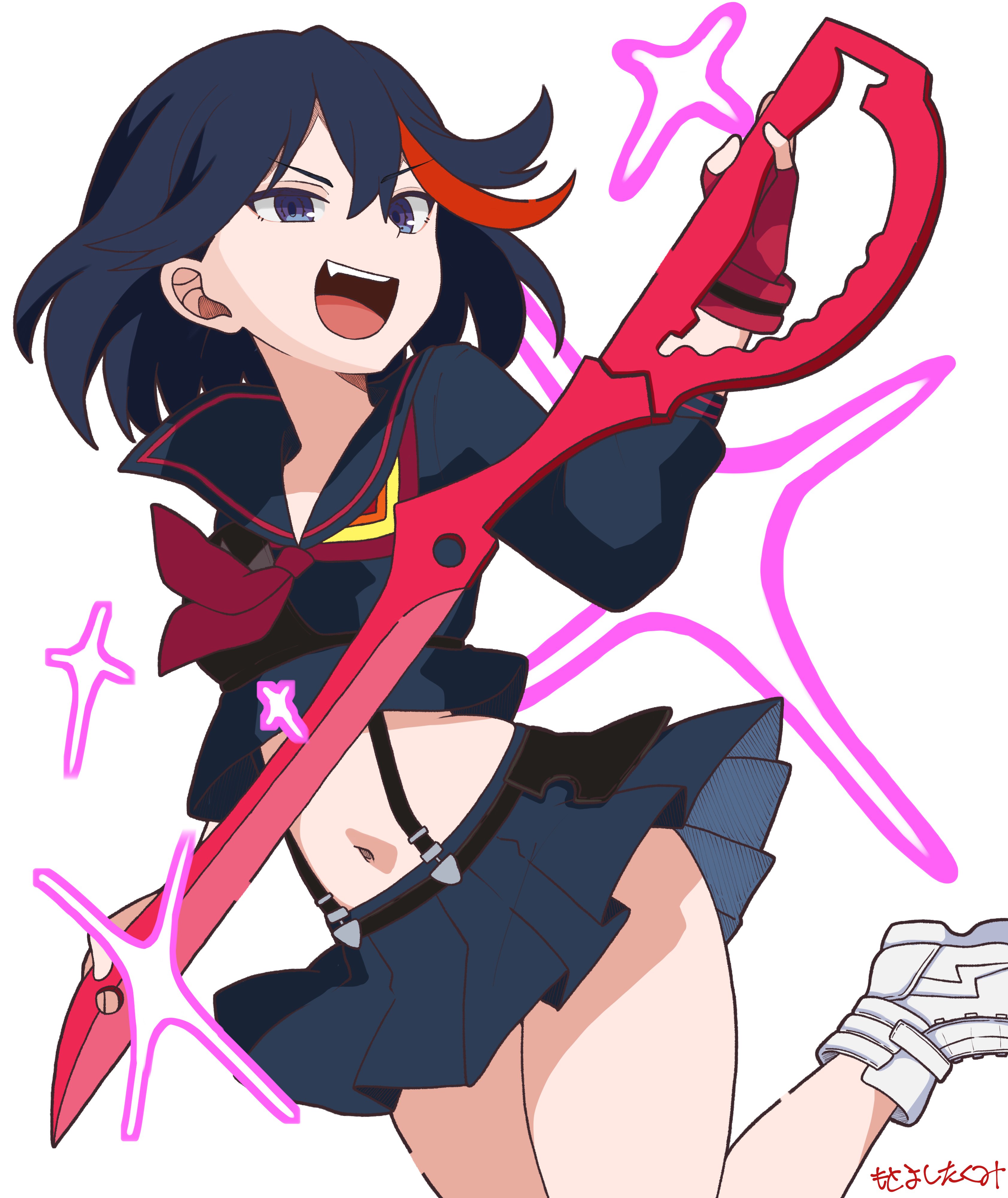 キルラキル　纏流子　プレイマット　ビルディバイド　ブライト ビルディバイド プレイマット キルラキル 纏流子 （ビル