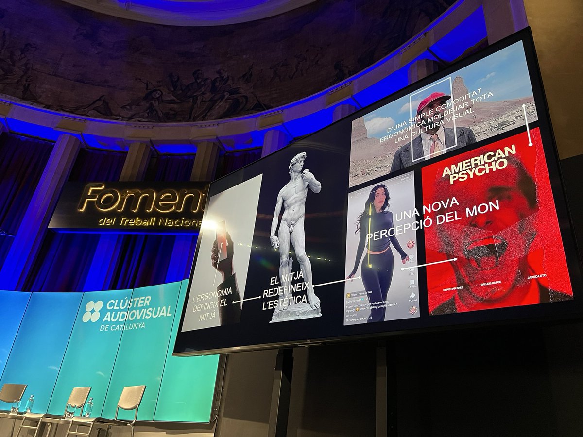 Dircomcat's tweet photo. "Les marques de moda el que venen és una visió sobre els productes"

🗣️ Edu Pitarch, director creatiu de @teamhamlet_ al #ZoomMarques 2025 https://t.co/xxJryZ9Py9