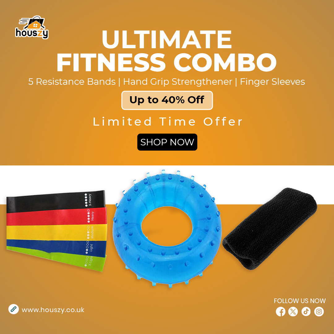 Houszy_'s tweet photo. 🏋️‍♂️ Ultimate Fitness Combo – Train Anytime, Anywhere! 💪
⚡ Up to 40% OFF – Limited Time Only!

🔥 Includes:
✅ 5 Resistance Bands - 
https://t.co/qBzRlhFvQg
✅ Hand Grip Strengthener
https://t.co/lGZFP2hjr9
✅ Finger Sleeves
https://t.co/HeV9i0AUvL

#HOUSZY #ONLINESHOPPING https://t.co/zfjxa5U2hY