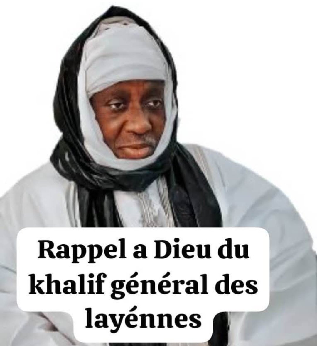 Boundawndiaye's tweet photo. Mes sincères condoléances à la #UmmahIslamique plus particulièrement à la communauté #Layenne. 😭😭😭 https://t.co/YzbX9MMSJE