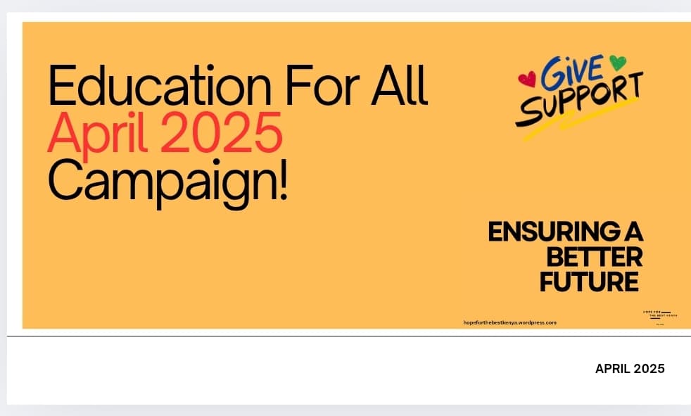 HopeForTheBestK's tweet photo. We're thrilled to announce the launch of our scholarship campaign, dedicated to creating opportunities for the changemakers of tomorrow. Join Hope Community.
https://t.co/4koWatZdj7
#ScholarshipOpportunity #EducationForAll #DreamBig #JoinHopeCommunity https://t.co/wYX34rcENO