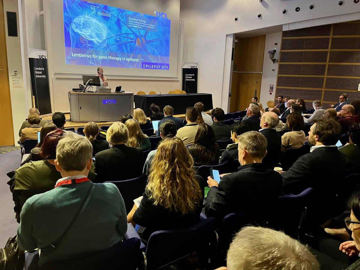 🧬The first <a href="/ucl/">UCL</a> Advanced Therapies Symposium is now underway, #UCL2025AdvTx, bringing together UCL scientists and external partners. <a href="/ProfSimonWad/">Simon Waddington</a>  kicks off the event and in the photo we have Prof.  Stephanie Schorge for her talk. UCL’s #ATMP Pipelines
bit.ly/42dlq1F