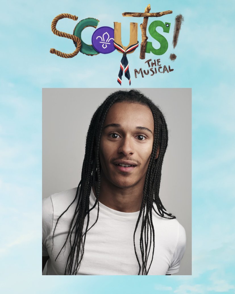 TheGigglemug's tweet image. Let’s meet the TROOP! 🏕️

Next, it’s the awesome @ClarkeKemi ‼️

Scouts! is on tour THIS JUNE 🙌 Catch us in Birmingham, Manchester, London &amp;amp; Bath! 🎟️: linktr.ee/ScoutsTheMusic…