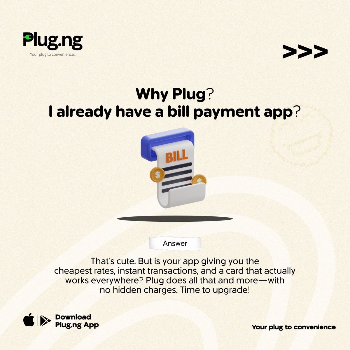 plugng24's tweet photo. You’ve been asking,and we are here to answer.
Here’s everything you need to know about plug.

If you have more questions about plug, please ask in the comments.

#plug #billpaymentapp #plugng https://t.co/3YCM7DX88i