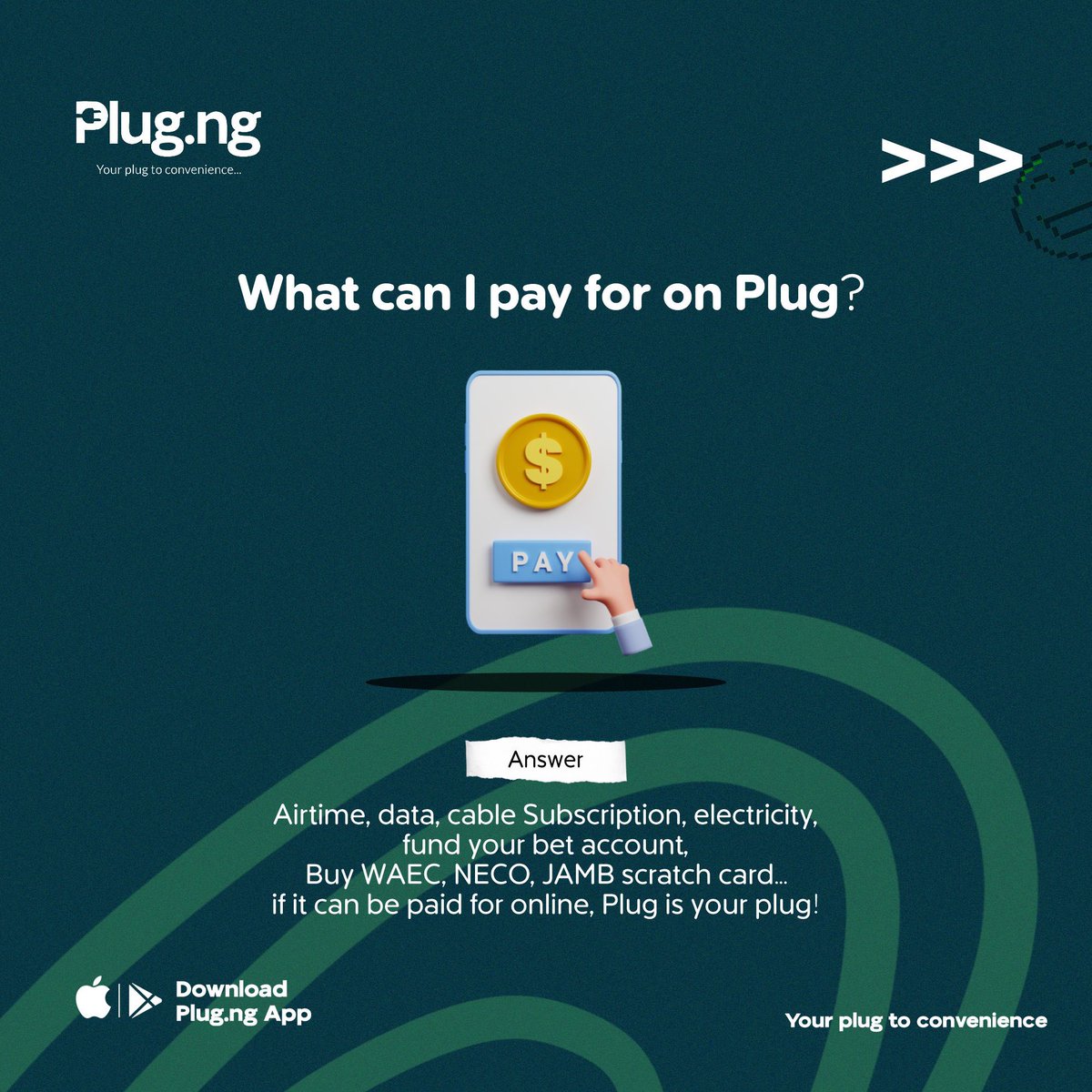 plugng24's tweet photo. You’ve been asking,and we are here to answer.
Here’s everything you need to know about plug.

If you have more questions about plug, please ask in the comments.

#plug #billpaymentapp #plugng https://t.co/3YCM7DX88i