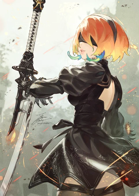 Hello #PortfolioDayI write software (game industry) at day time and draw characters at night time (anime/manga/light novel industry) 