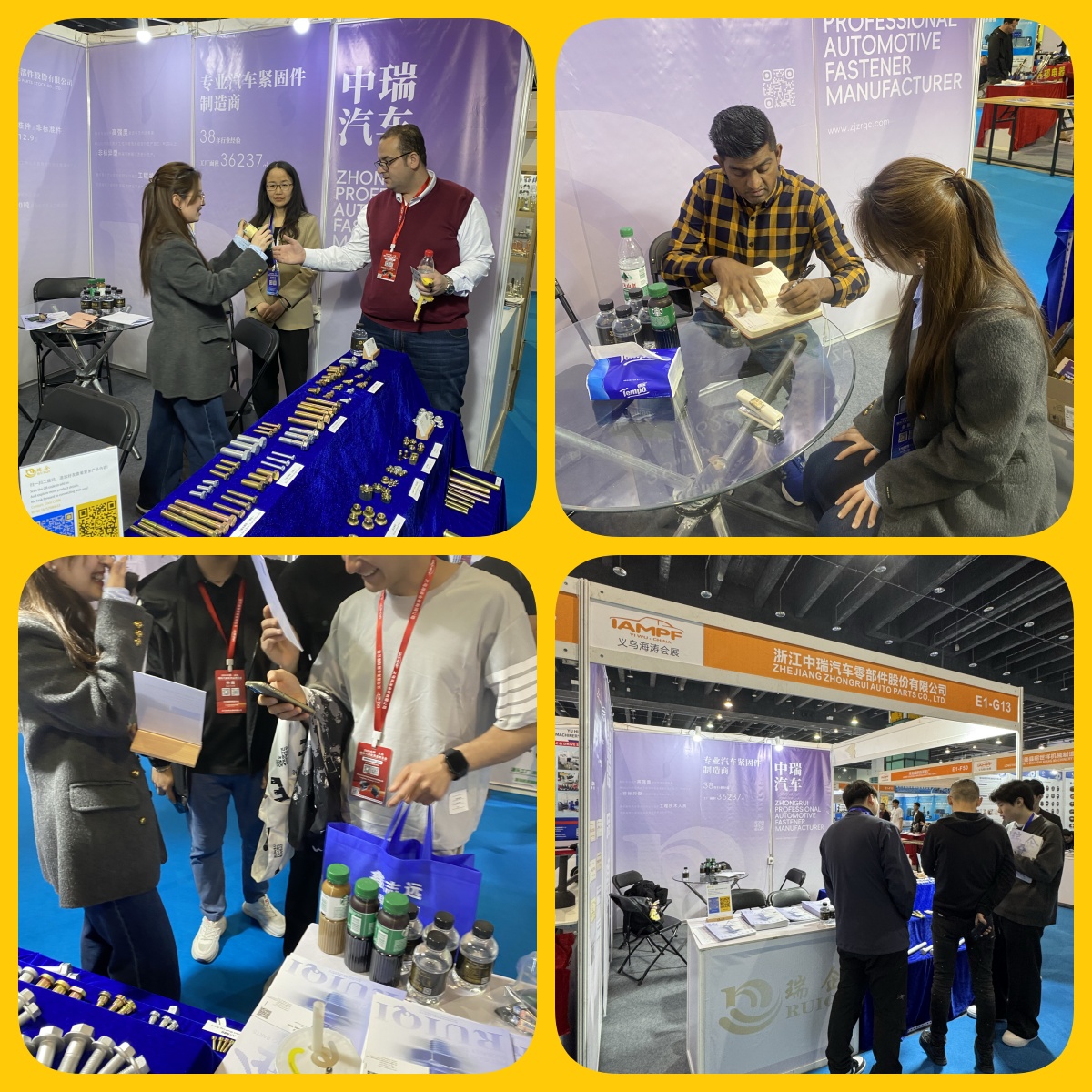 FreddieXia986's tweet photo. Wrapped up #YiwuAutoExpo! Discussed our high-strength & lightweight fasteners at Booth E1G13 (April 7-9). Contact us for your needs!
freddie.xiao@zjzrap.com
#IATF16949 #GlobalSupplyChain #EVComponents #agrimachinery #autoparts #fastenerfactory
#AutomotiveEngineering #OEMfactory https://t.co/zdEGxeCUtd