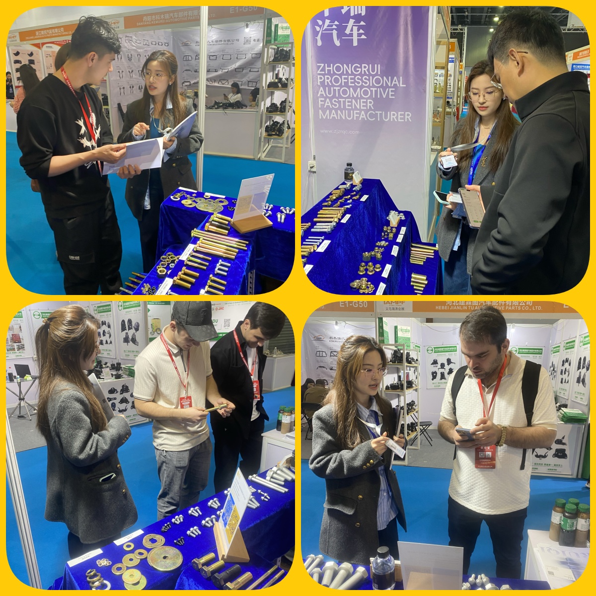 FreddieXia986's tweet photo. Wrapped up #YiwuAutoExpo! Discussed our high-strength & lightweight fasteners at Booth E1G13 (April 7-9). Contact us for your needs!
freddie.xiao@zjzrap.com
#IATF16949 #GlobalSupplyChain #EVComponents #agrimachinery #autoparts #fastenerfactory
#AutomotiveEngineering #OEMfactory https://t.co/zdEGxeCUtd