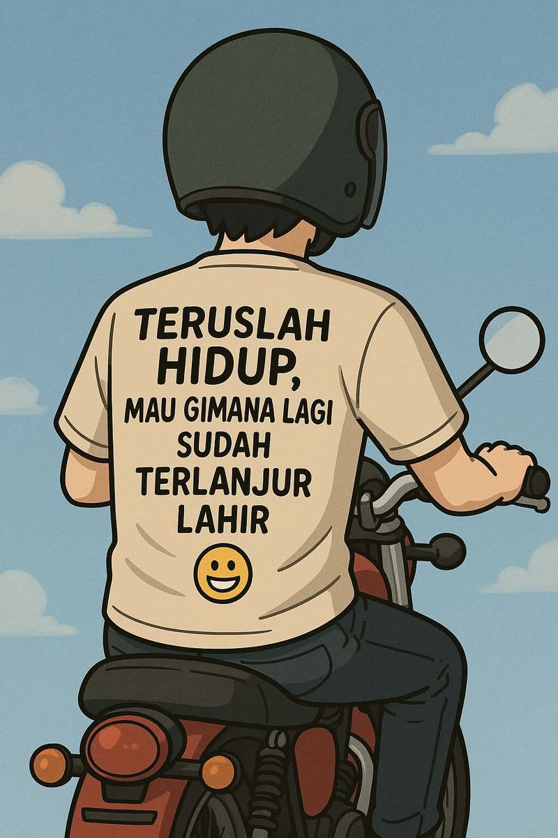 Karena ada hidup yang mesti dihidupi 💪