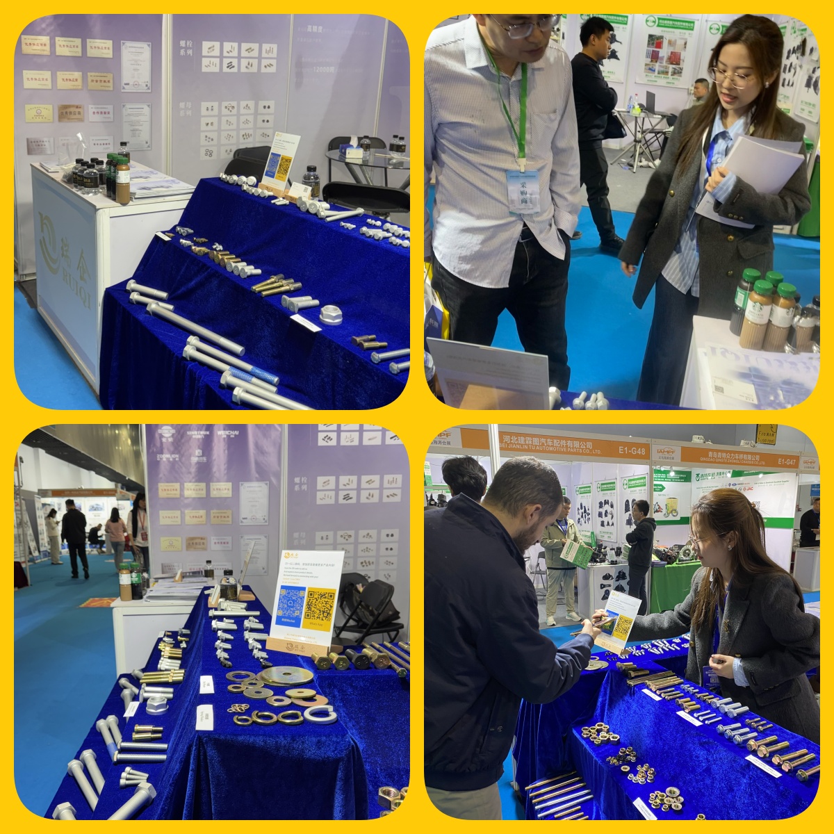 FreddieXia986's tweet photo. Wrapped up #YiwuAutoExpo! Discussed our high-strength & lightweight fasteners at Booth E1G13 (April 7-9). Contact us for your needs!
freddie.xiao@zjzrap.com
#IATF16949 #GlobalSupplyChain #EVComponents #agrimachinery #autoparts #fastenerfactory
#AutomotiveEngineering #OEMfactory https://t.co/x6AQVl3frt