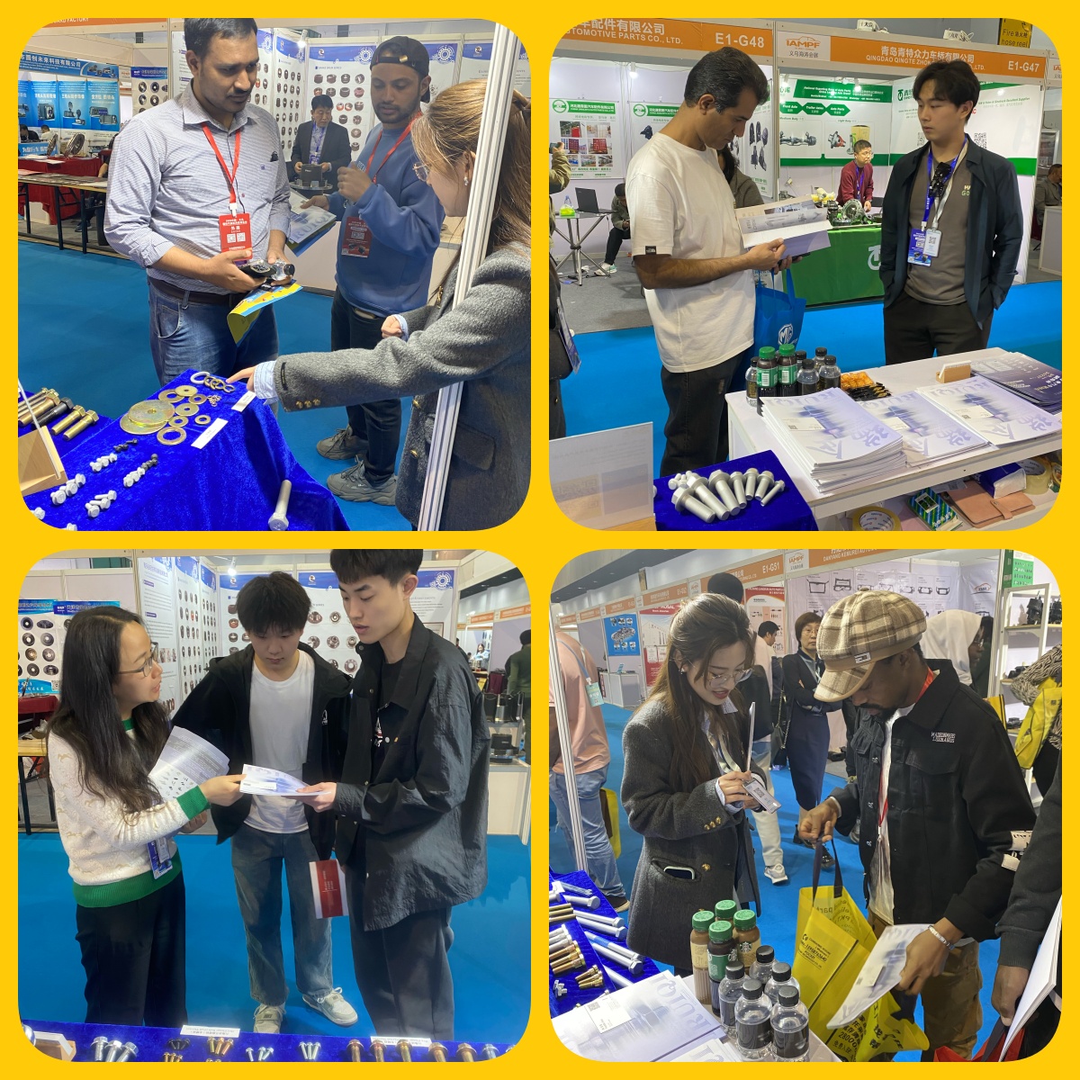 FreddieXia986's tweet photo. Wrapped up #YiwuAutoExpo! Discussed our high-strength & lightweight fasteners at Booth E1G13 (April 7-9). Contact us for your needs!
freddie.xiao@zjzrap.com
#IATF16949 #GlobalSupplyChain #EVComponents #agrimachinery #autoparts #fastenerfactory
#AutomotiveEngineering #OEMfactory https://t.co/x6AQVl3frt