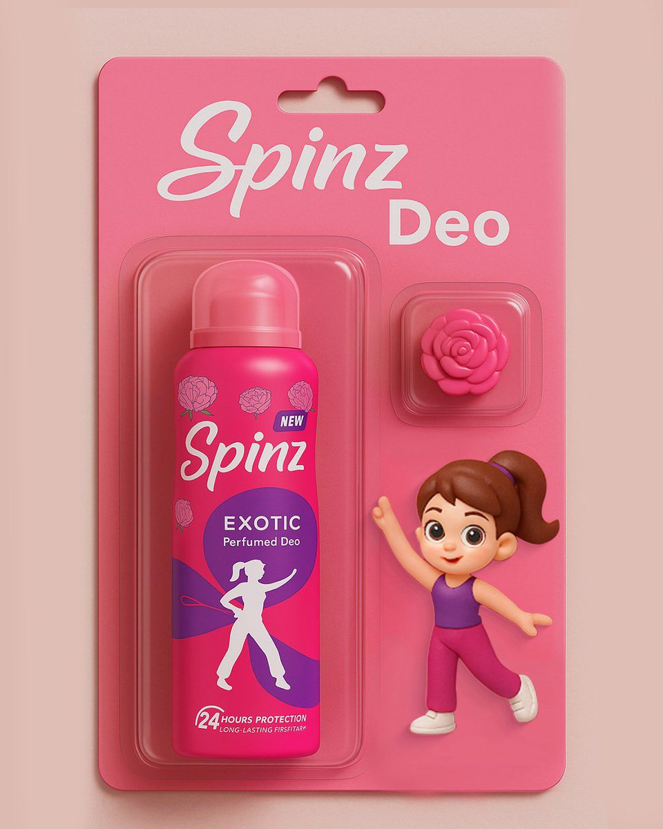 SpinzIndia's tweet image. Every action figure has a power, get yours with Spinz Deo.💖🌸
Fresh. Fierce. Unstoppable. 🥰 
▶️Shop Spinz Deo Now: link in bio
.
.
.
.
#Spinz #Deos #SpinzYourWorld #Fragrance #Freshness #CavinKare #MakingLivesHappier #ActionFigure #ToyTrend #MomentMarketing