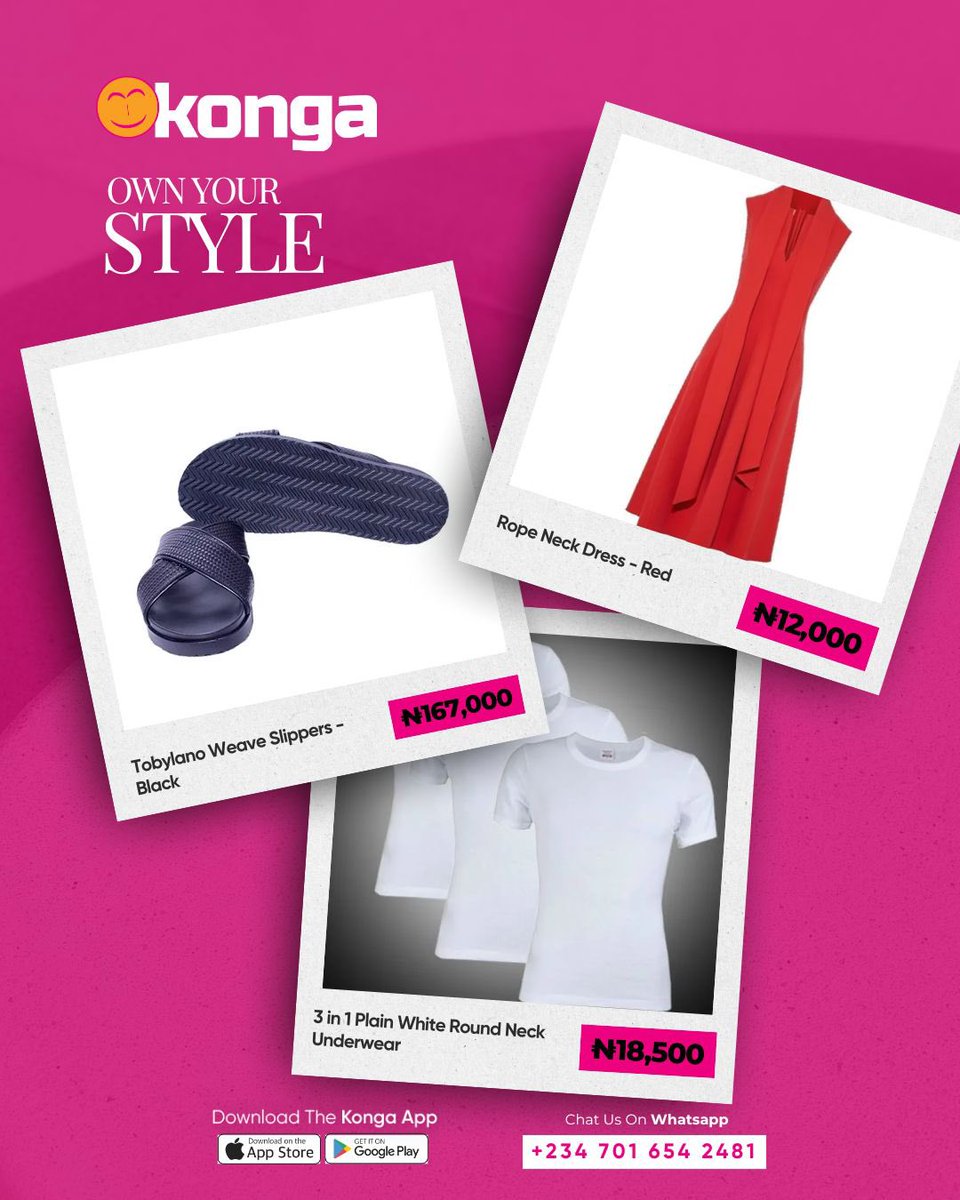 ShopKonga's tweet photo. Style That Speaks Without Saying a Word! 🕺

✨ Look good. Feel great. Shop now and slay effortlessly!

🛍️ Click to shop: https://t.co/W63V8DErFQ

#ShopKonga #FashionForward #StyleGoals #KongaFashion #SlayWithKonga https://t.co/YSWq0dWXaU