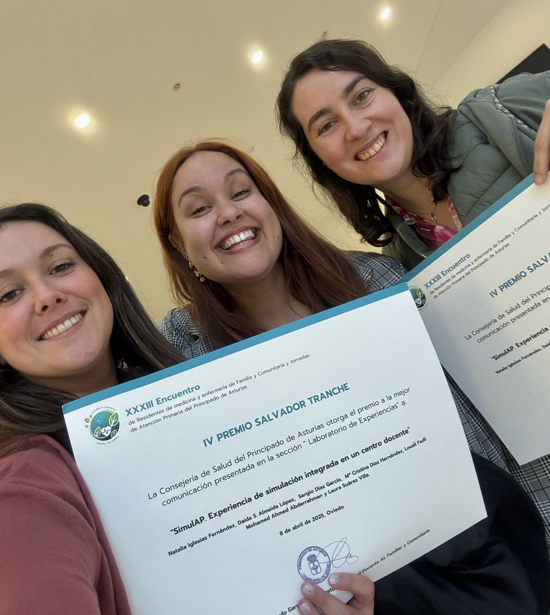 Con esta experiencia nos llevamos el IV Premio Salvador Tranche!!
Una alegría enorme para todo el equipo 🙌🏼😊