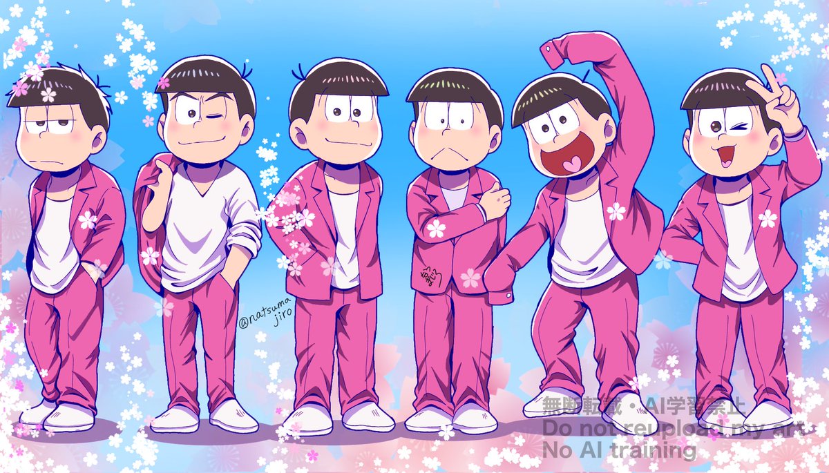 natsumajiro's tweet photo. 🌸※過去絵手直し https://t.co/DpMVjXphTI