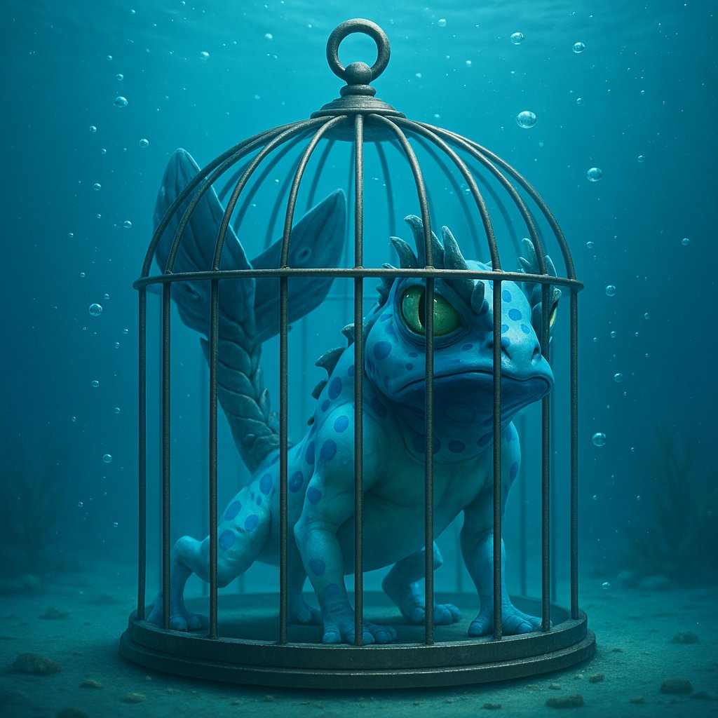 Now we finally know why the Water Fliish has this grim look on its face all the time..