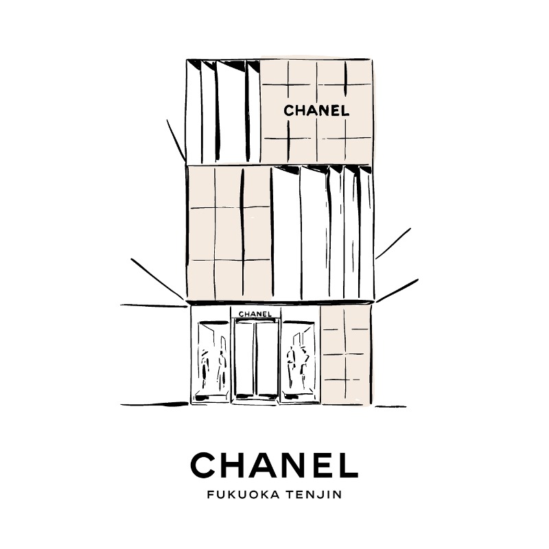 メゾンのタイムレスなモダニティを体現するシャネル ブティックが福岡