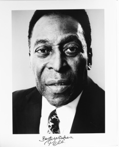 Brazil to Brazil – a unique collection of 34 signed photographs of players who scored in a World Cup Final A collection of 20”x16” exhibition prints of each of the 34 players who scored a goal in a World Cup final
Going under the hammer on April 10 at Wembley.
Register to bid