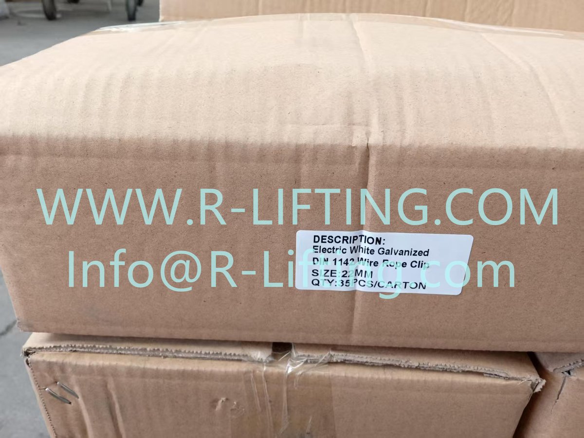 NikiGuo4's tweet photo. #WireRopeClip #CableClip #CableClamp #DIN1142WireRopeClip
Email: Info@R-Lifting.com
Whatsapp:+8615092193312
Website: https://t.co/1BCY0iUqeM https://t.co/CGBfpi8Dxy