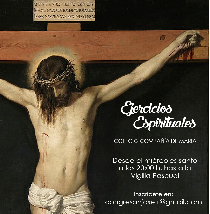 Ejercicios Espirituales de san Igancio para vivir estos días de Semana Santa unidos al Señor
#EjerciciosEspirituales