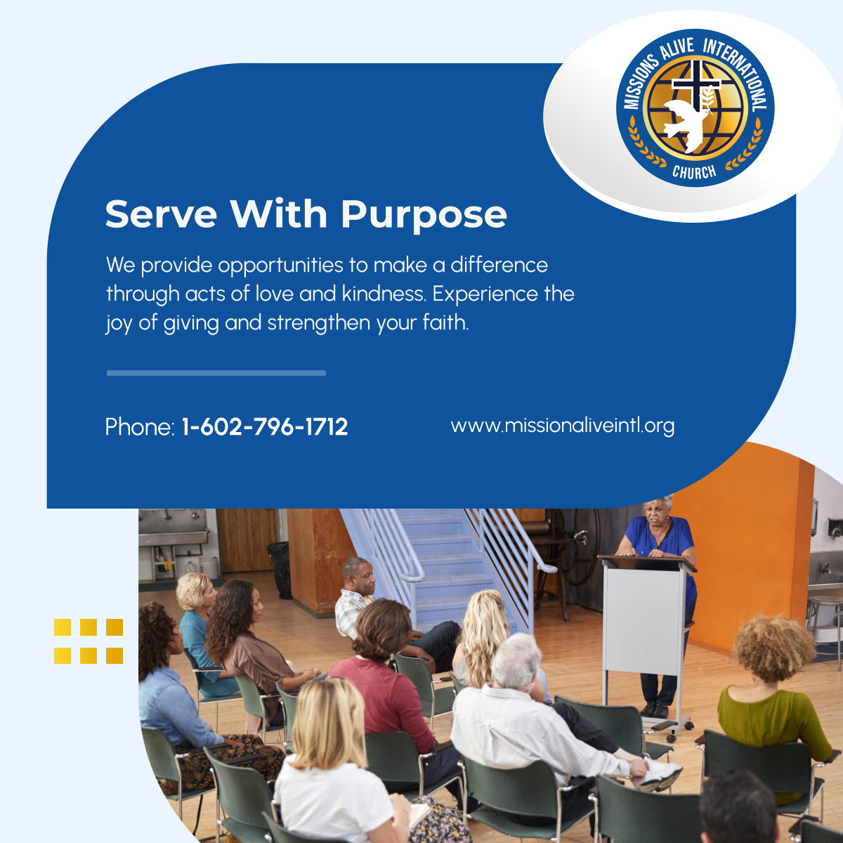 Missionsalive_'s tweet photo. Serving others is a reflection of God’s love in action. At Missions Alive International, join us in making a positive impact and spreading compassion in our communities. Get in touch with us today! 

#CommunityCare #PhoenixAZ #ReligiousOrganization https://t.co/659g3Z7lpX