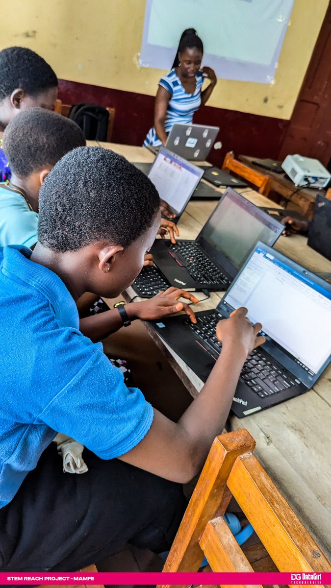 Hey Techie and 🤩🤩🤩
Promise Made
Promise kept 
We are excited to announce that our STEM  Reach Project in #mamfe has kicked off and it's been amazing.

#STEMReachProject #DataGirlTechnologies #STEMinMamfe #EmpoweringGirlsInTech #DigitalInclusion #TechForGood #datagirltech