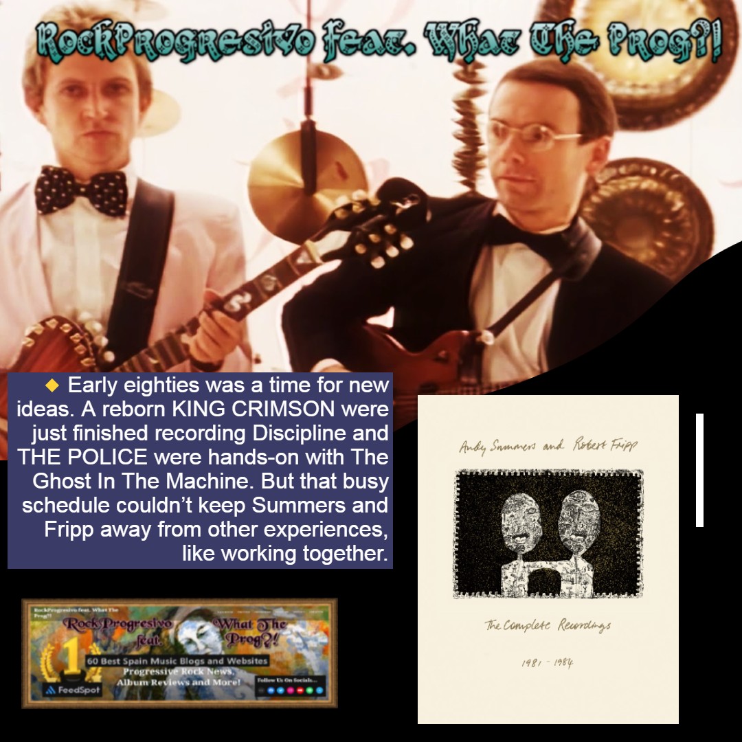 RockProgresivo (@rock_progresivo) on Twitter photo 🔸 «The Complete Recordings 1981-1984» By ANDY SUMMERS And ROBERT FRIPP
BLOG -> musicarockprogresivo.wordpress.com/2025/04/09/the…
#whattheprog #progrock #progressiverock #prog #rockprogresivo #rock #proggers #progressiverockcommunity <a href="/DGMLive/">DGMLive</a> <a href="/burningshednews/">Burning Shed</a> <a href="/asummersmusic/">Andy Summers Official</a> <a href="/frippofficial/">Robert Fripp</a> 🔸 «The Complete Recordings 1981-1984» By ANDY SUMMERS And ROBERT FRIPP
BLOG -> musicarockprogresivo.wordpress.com/2025/04/09/the…
#whattheprog #progrock #progressiverock #prog #rockprogresivo #rock #proggers #progressiverockcommunity <a href="/DGMLive/">DGMLive</a> <a href="/burningshednews/">Burning Shed</a> <a href="/asummersmusic/">Andy Summers Official</a> <a href="/frippofficial/">Robert Fripp</a>