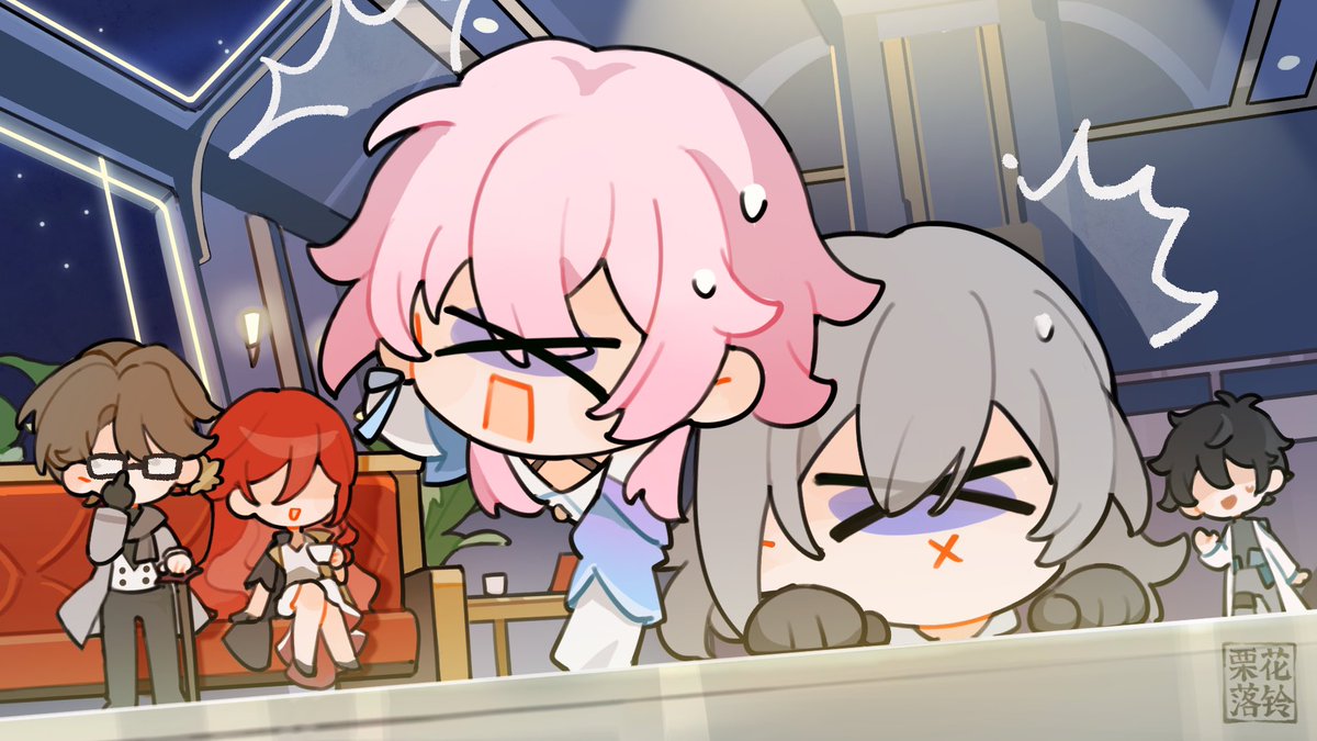 a_lisons's tweet photo. ><
#HonkaiStarRail #崩壊スターレイル　#Stelle #Cealus https://t.co/ObtwXIZd9c