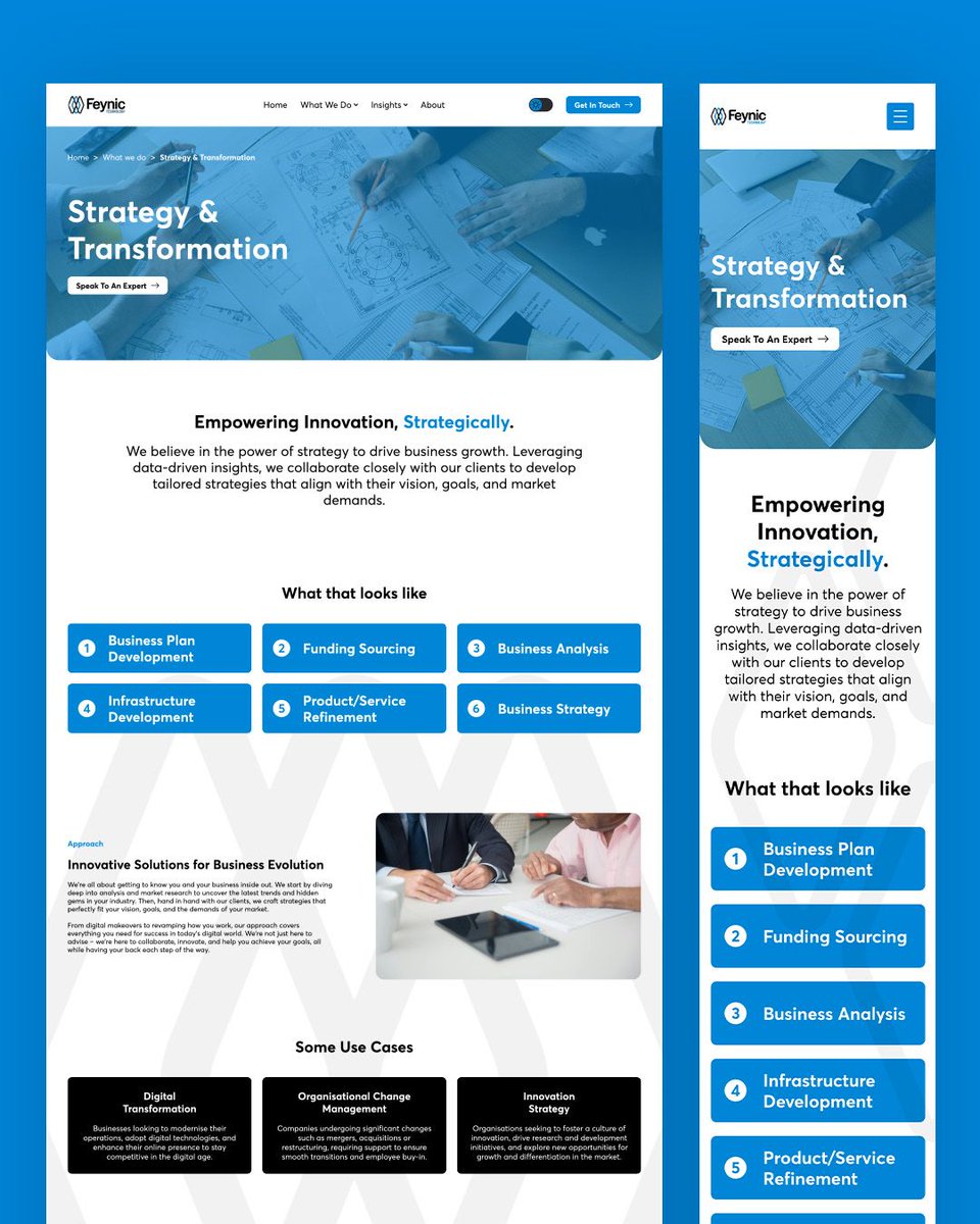 SensoStudioCo's tweet photo. A digital platform that mirrors Feynic's approach - transforming technical complexity into clear, actionable insights. The new experience serves as both a showcase of their expertise and a practical tool that supports their position in the emerging technology space. https://t.co/U52YxdzGJ4