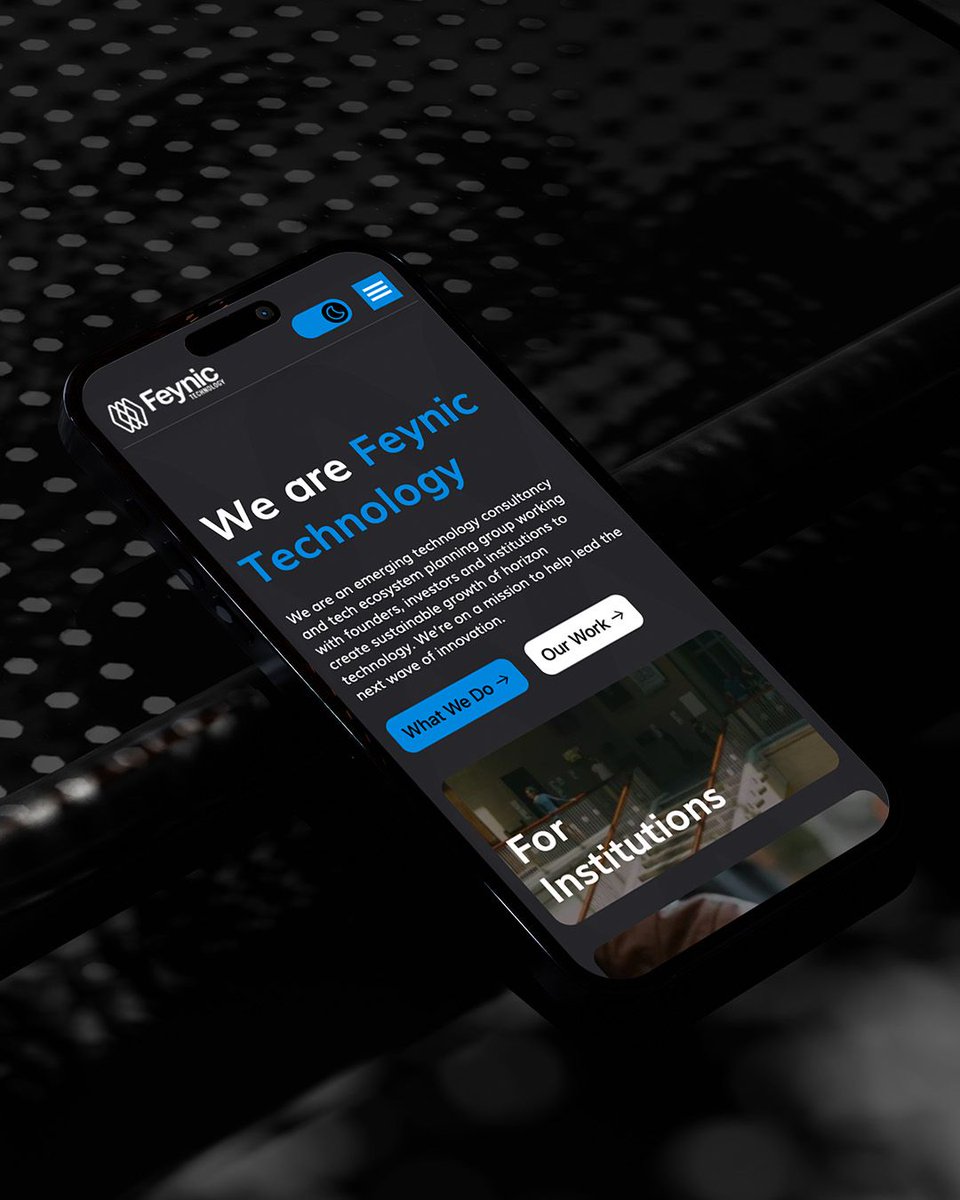 SensoStudioCo's tweet photo. New experience for Glasgow-based Feynic Technology to communicate their innovative and transformational technology capabilities with clarity and purpose.

Our research revealed their core: Simplifying Complex Technology for founders, investors and institutions. https://t.co/DX7kzb3ZNR