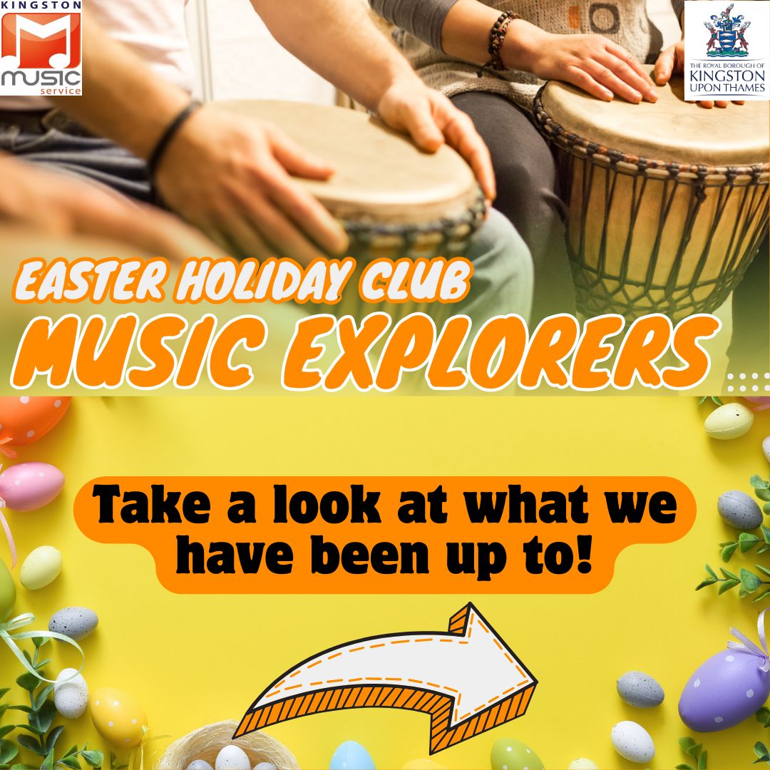 Kingston_Music's tweet photo. Check out all the fun we've been having! From djembe drumming to percussion, arts, crafts, and more, we've been keeping busy with exciting activities. The kids are loving every moment and can't pick a favorite! π₯π¨ #ActivityAdventures #MusicExplorers #MusicCourse https://t.co/4zUXRn7r2Z