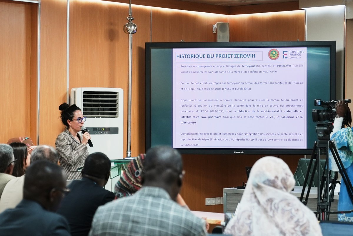 EF_LINITIATIVE's tweet photo. 🚀 Lancement du projet #ZeroVIH en #Mauritanie 🇲🇷 !
Aux côtés du @MSMauritanie, @ExpertiseFrance, @SanteSud13 et @SOSPairs, nous agissons pour éliminer la transmission de la mère à l'enfant du #VIH, de l’hépatite B et de la syphilis.
🌍Ensemble, pour sauver des vies ! https://t.co/JleHX0Dxmw