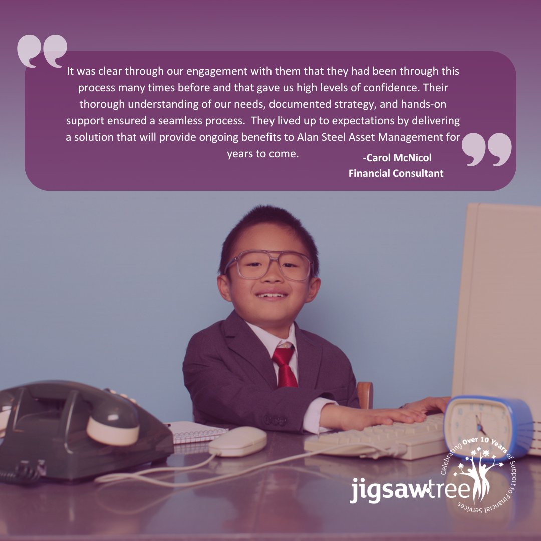 JigsawTree's tweet image. Read our case study that delves into all the key benefits of selecting and implementing Intelliflo Office! 📈💼

Read the case study for yourself here: jigsawtree.com/_files/ugd/830…

#CaseStudy #TechnologyChange #Intelliflo