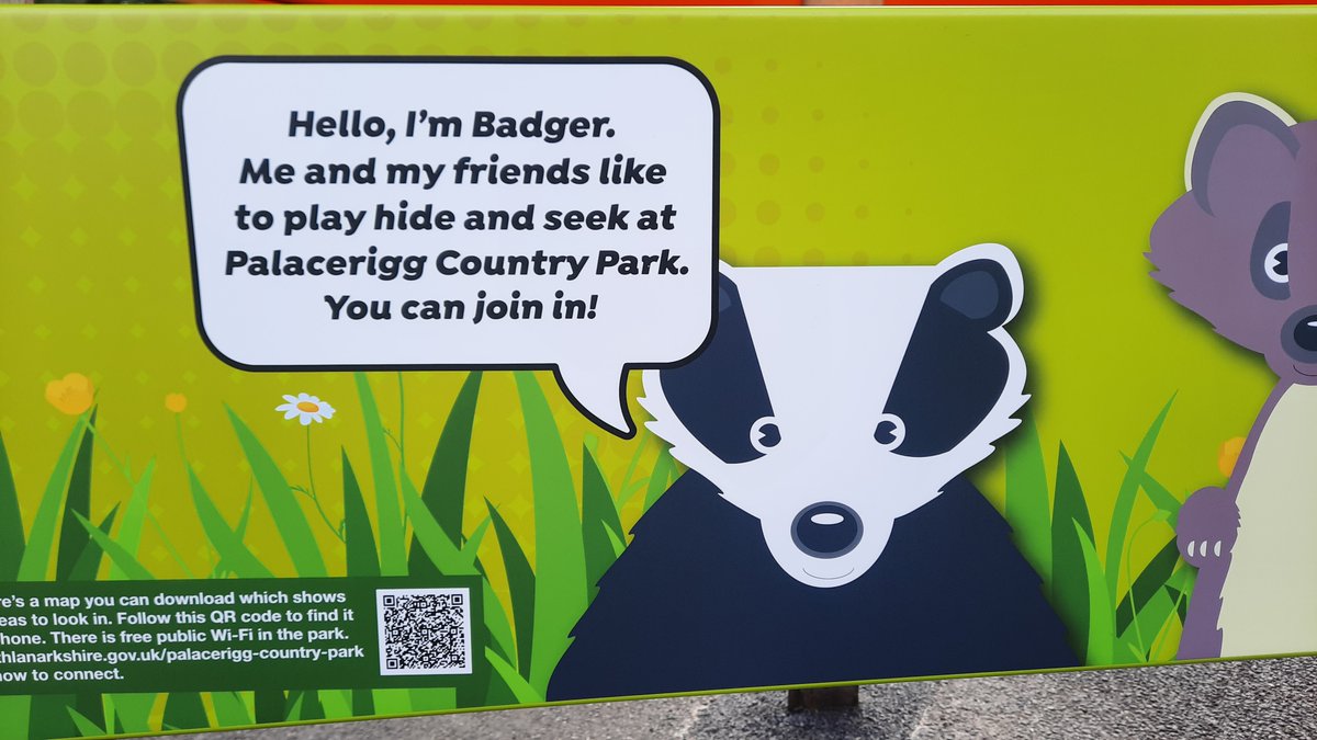 Looking for a fun family day out? Come to Palacerigg Country Park.

Play hide and seek with badger and friends on our Hidden Creatures trail, and enjoy the two play areas.

Call into the cafe in the former visitor centre, run by Palacerigg Community Trust.
ow.ly/lrwa50VwlCs