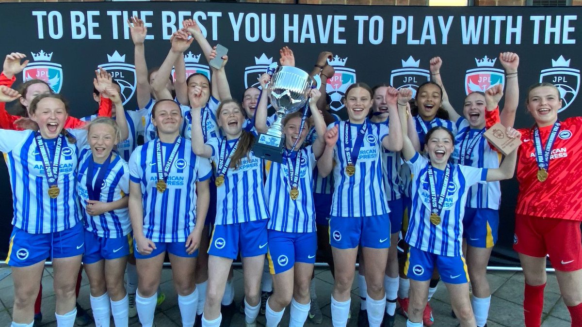 BHAFC_Academy's tweet photo. Congratulations to our GU14s on becoming Peer2Peer national champions! 👏🏆 https://t.co/JXBX1hTG0E