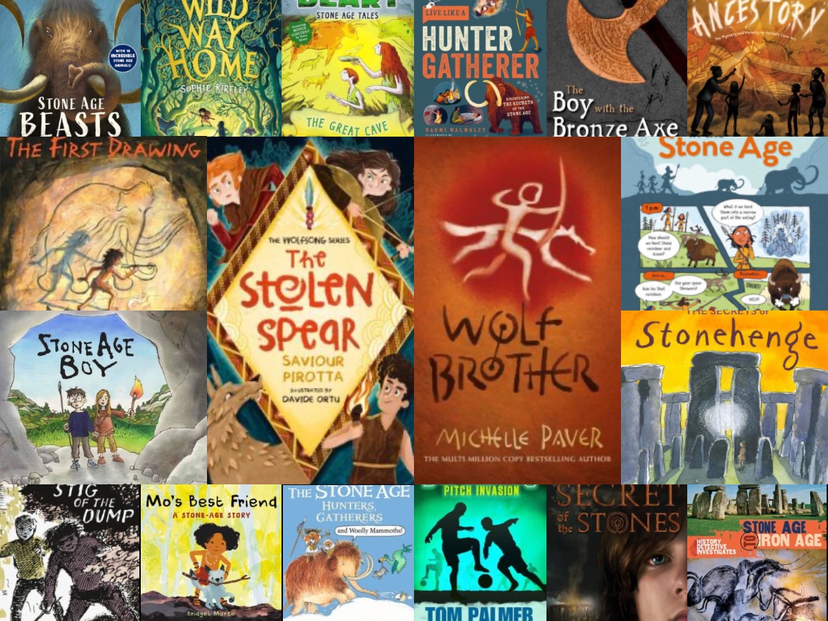 booksfortopics's tweet photo. 🦣STONE AGE to IRON AGE 🦣
🤓 A National Curriculum history topic for Key Stage 2 is 'changes in Britain from the Stone Age to the Iron Age'.  It's also a favourite topic of ours!

The BooksForTopics Stone Age BOOKLIST is designed to support the topic: ➡️ https://t.co/SAiRoOil5V https://t.co/pahHHYSZYm